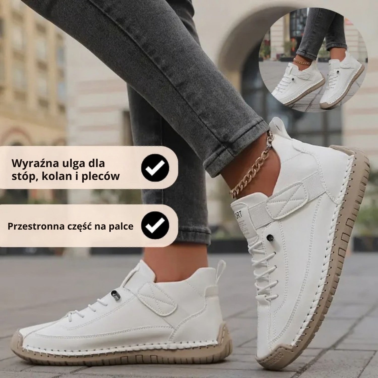 Buty ortopedyczne damskie wygodne
