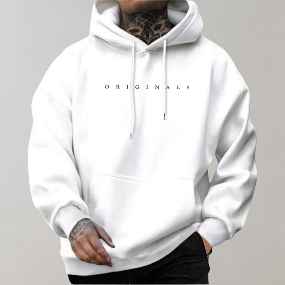 Bluza męska z kapturem oversize