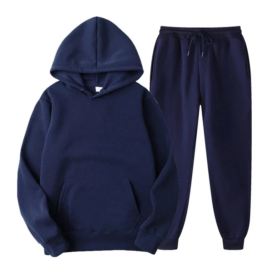 Męski Dres Komplet Bluza z Kapturem Jogger