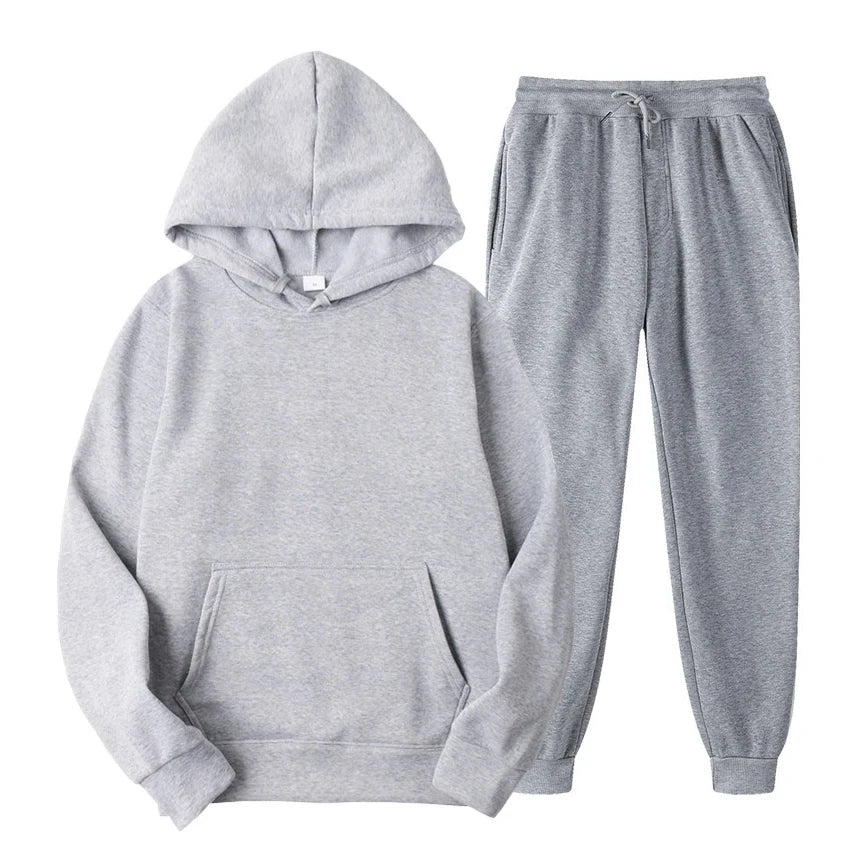 Męski Dres Komplet Bluza z Kapturem Jogger