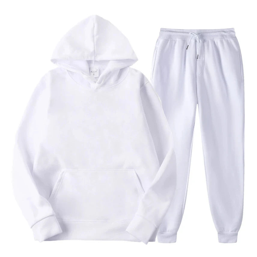 Męski Dres Komplet Bluza z Kapturem Jogger