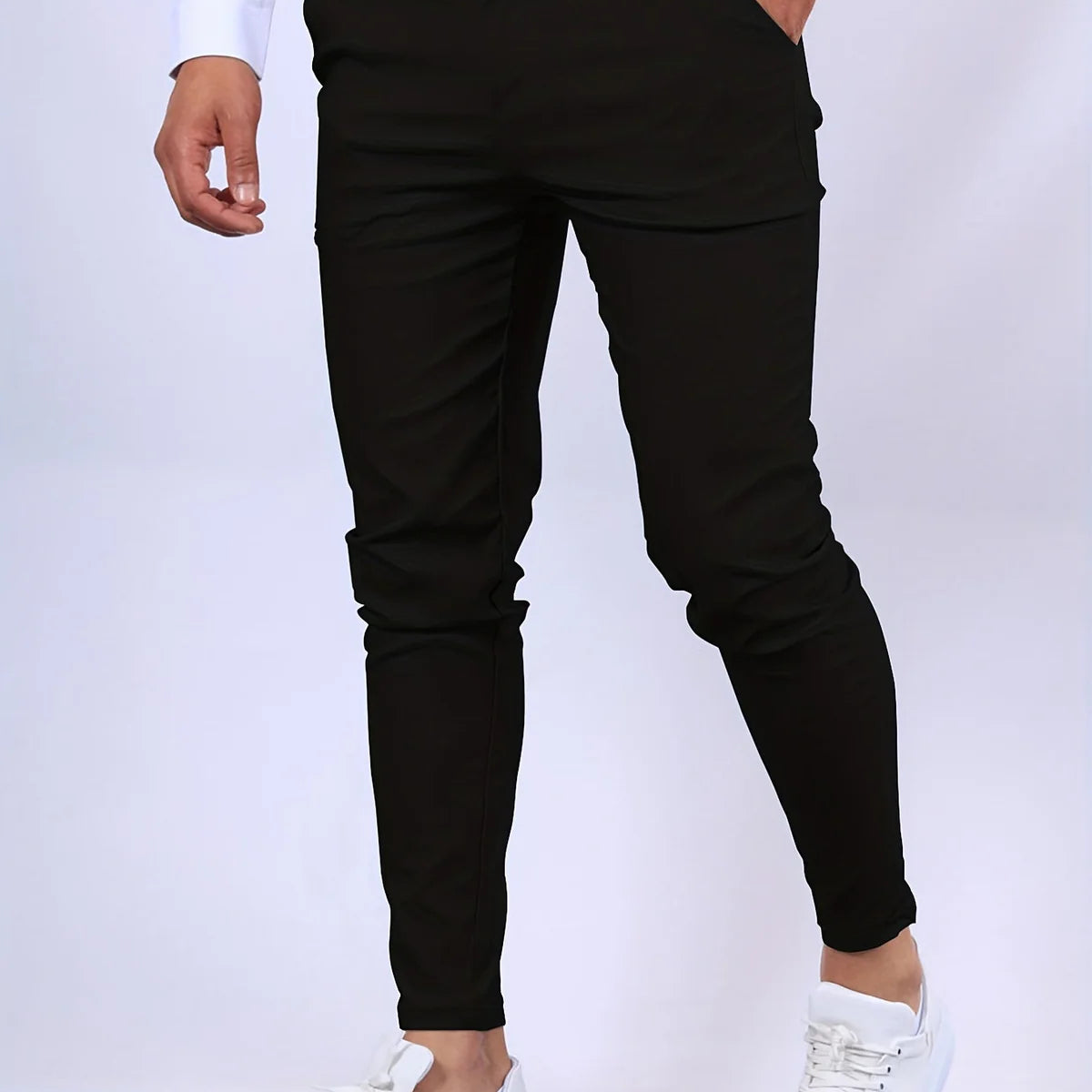 Męskie Spodnie Chino Slim Fit Zwężane