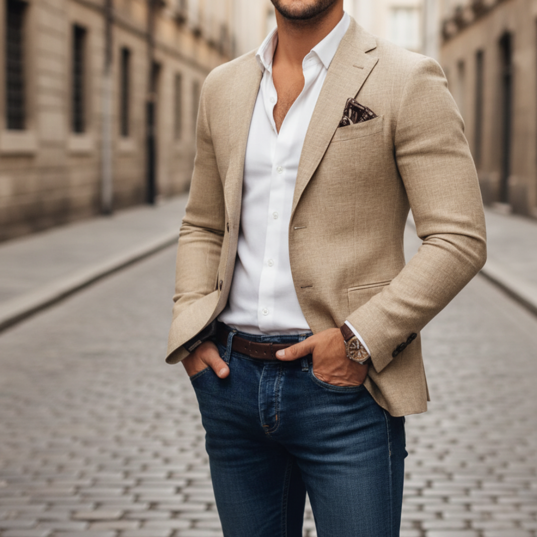 Marynarka męska slim fit