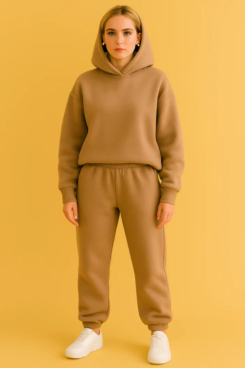 Damski Dres Komplet z Kapturem Oversize