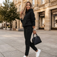 Damski Dres Komplet z Kapturem Oversize