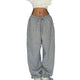 Damskie Spodnie Dresowe Szerokie Oversize Dresy