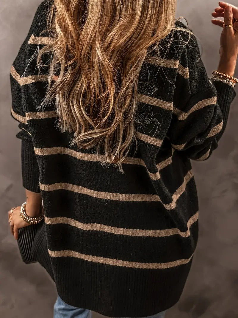 Kardigan Damski w Paski