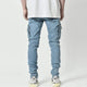 Męskie Jeansy Cargo Skinny Bojówki