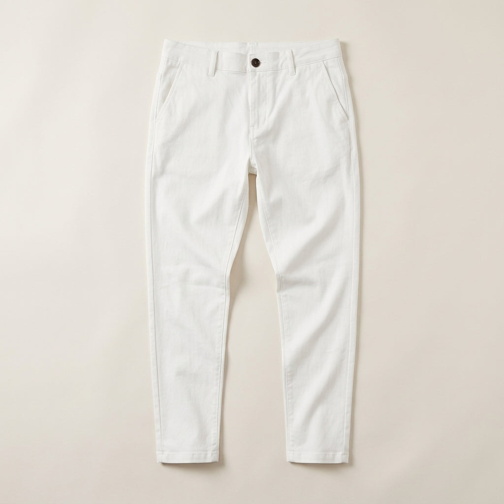 Męskie Spodnie Chino Slim Fit Zwężane