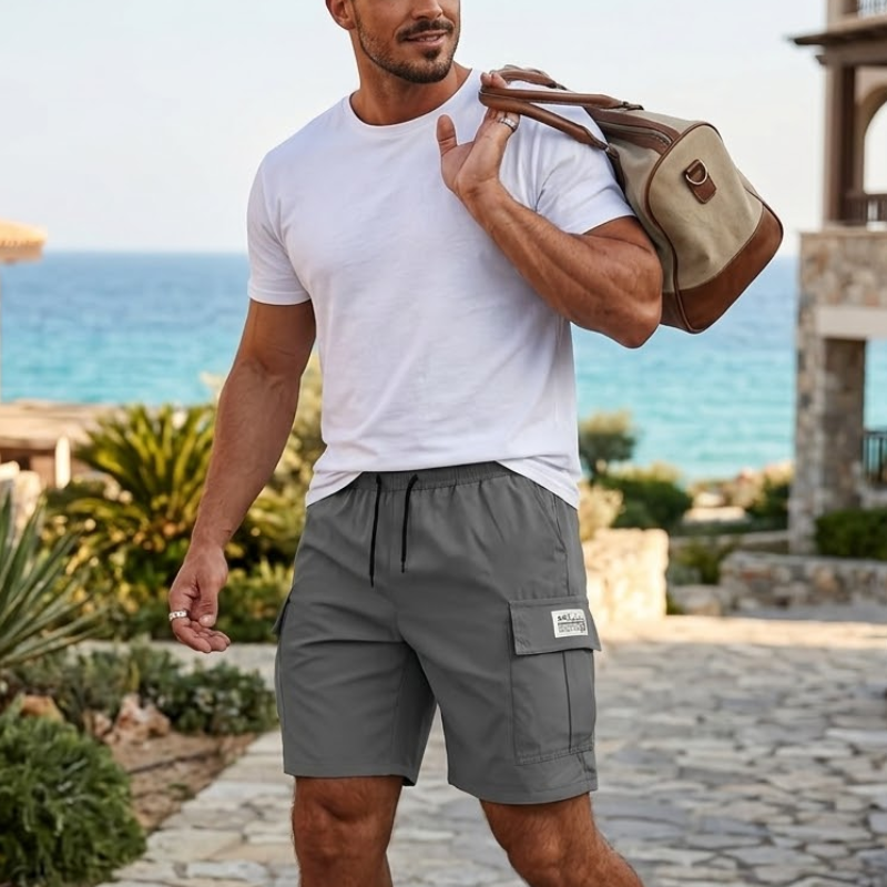 Męskie Spodenki Cargo Streetwear Krótkie