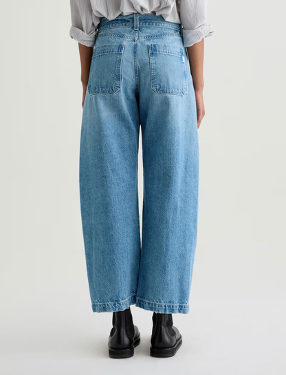 Spodnie Damskie o Szerokich Nogawkach z Paskiem