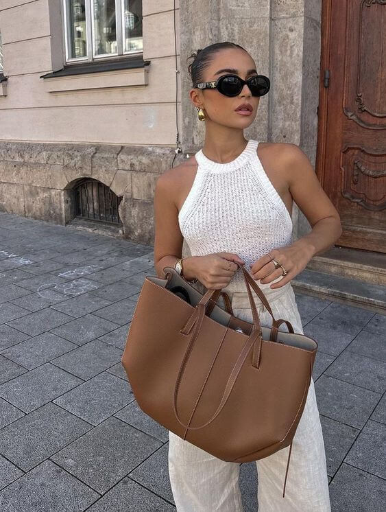 Torebka damska shopper pojemna